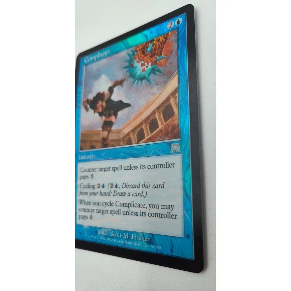 MTG‎ FOIL Complicate #76 Onslaught 2002 MAGIC THE GATHERING 👀📸SEE📸